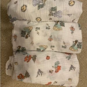 aden + anais Essentials Disney Princess Swaddle Blankets- 3 pack